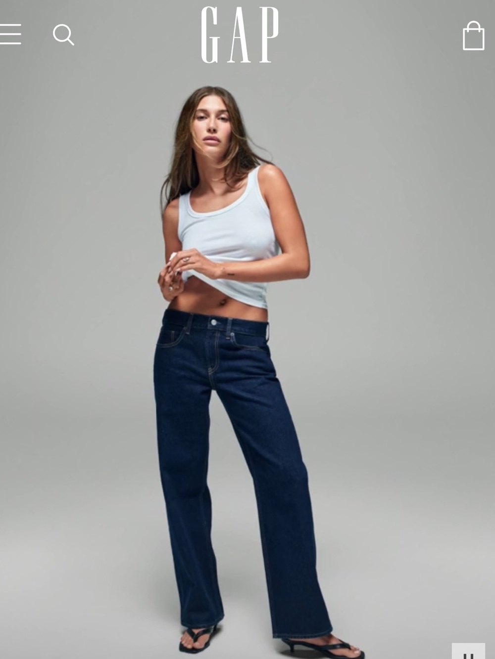 NWT Gap The Hailey Low Rise Loose Jean size 27, 29